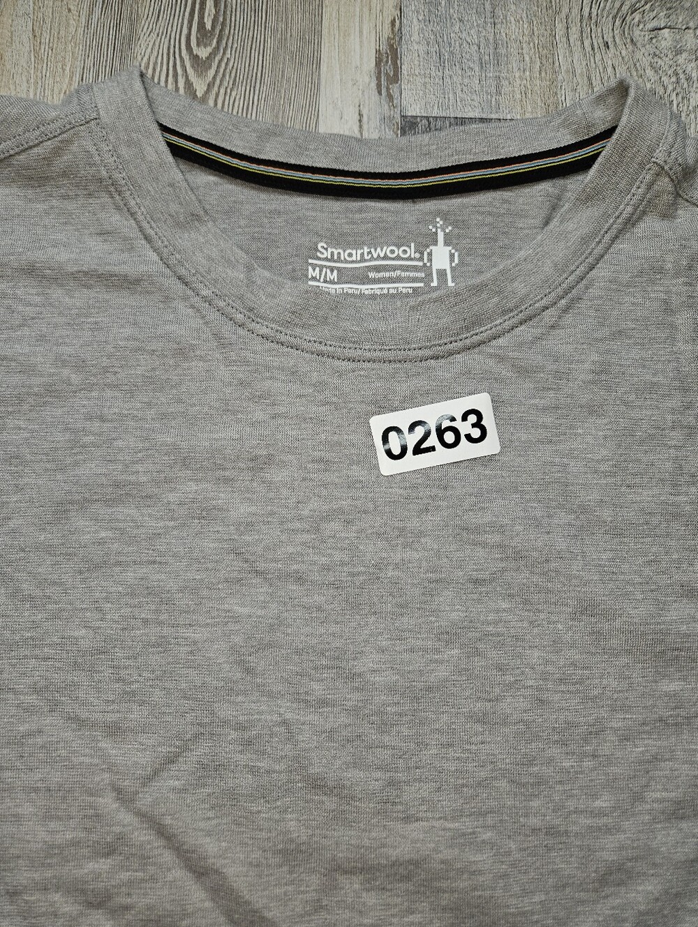 SmartWool Perfect Crew Tshirt Women's Medium Gray - Picture 5 of 11